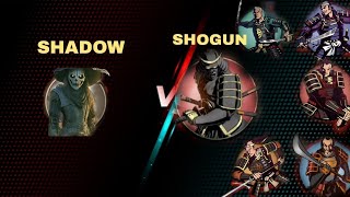 Shadow VS Shogun and all bodyguard - Shadow Fight 2