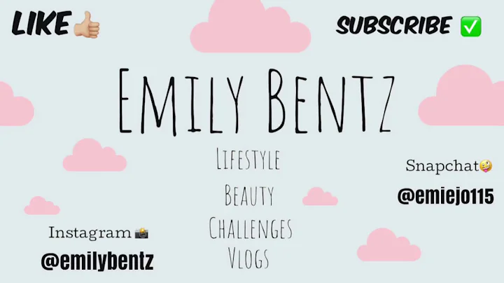 My Channel Intro!! | Emily Bentz