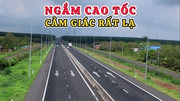 #351 Ngắm cao tốc dầu giây phan thiết nhánh cẩm mỹ ngày mưa bãolPhuong Pham Millman Media