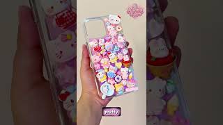 hello kitty decoden phone cover #explore #diy #support #smallbusiness #hellokitty #kawaii #sanrio