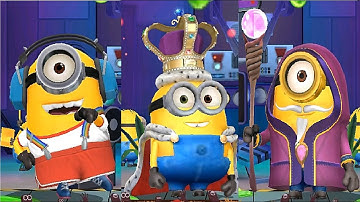 Minion rush Old School Stuart minion King Bob minion Sorcerer Stuart minion gameplay walkthrough