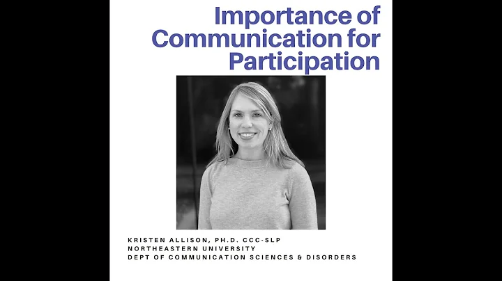 CPF LIVE! with Kristen Allison, PhD, CCC-SLP - a discussion about speech and communication in CP.