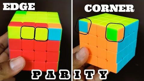 HOW TO SOLVE 4X4 CUBE EDGE AND CORNER PARITY BY KAPIL BHATT