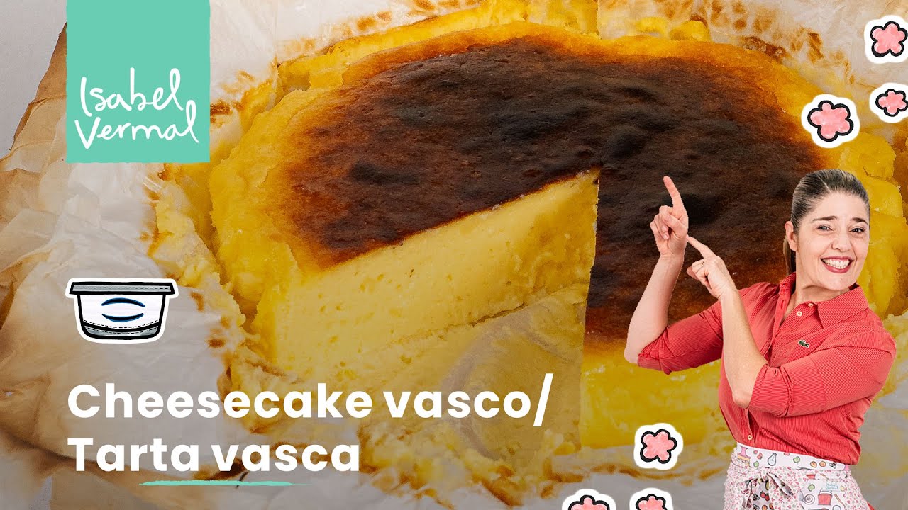 Tarta vasca clásica/ Cheesecake vasco clásica