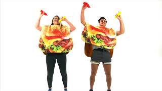 Bodysocks Adult Burger Costume