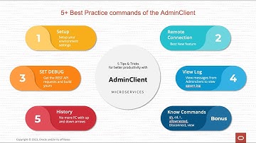Oracle GoldenGate AdminClient 5 Tips