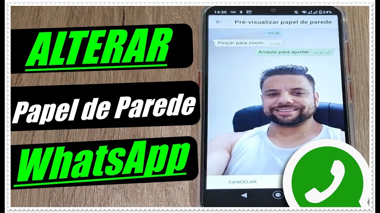 Como Alterar o Papel de Parede Das Conversas Do WhatsApp - YouTube