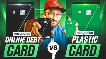 💳Easypaisa Online Card vs Plastic Card in 2025 - UnionPay 🆚 PayPak 🆚 Visa 🌟 -  Easypaisa ATM Cards🏦