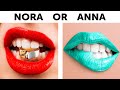 NORA OR ANNA? 2 TYPES OF GIRLS  Your choice by 5-Minute FUN