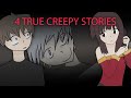 4 Really Creepy TRUE Horror Stories Animated (Scary Compilation of 2020)