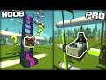 NOOB vs PRO Ladder Climbing but Automated! (Scrap Mechanic Gameplay)