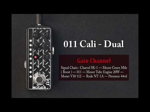 MOOER Micro Preamp 011(Cali-Dual)