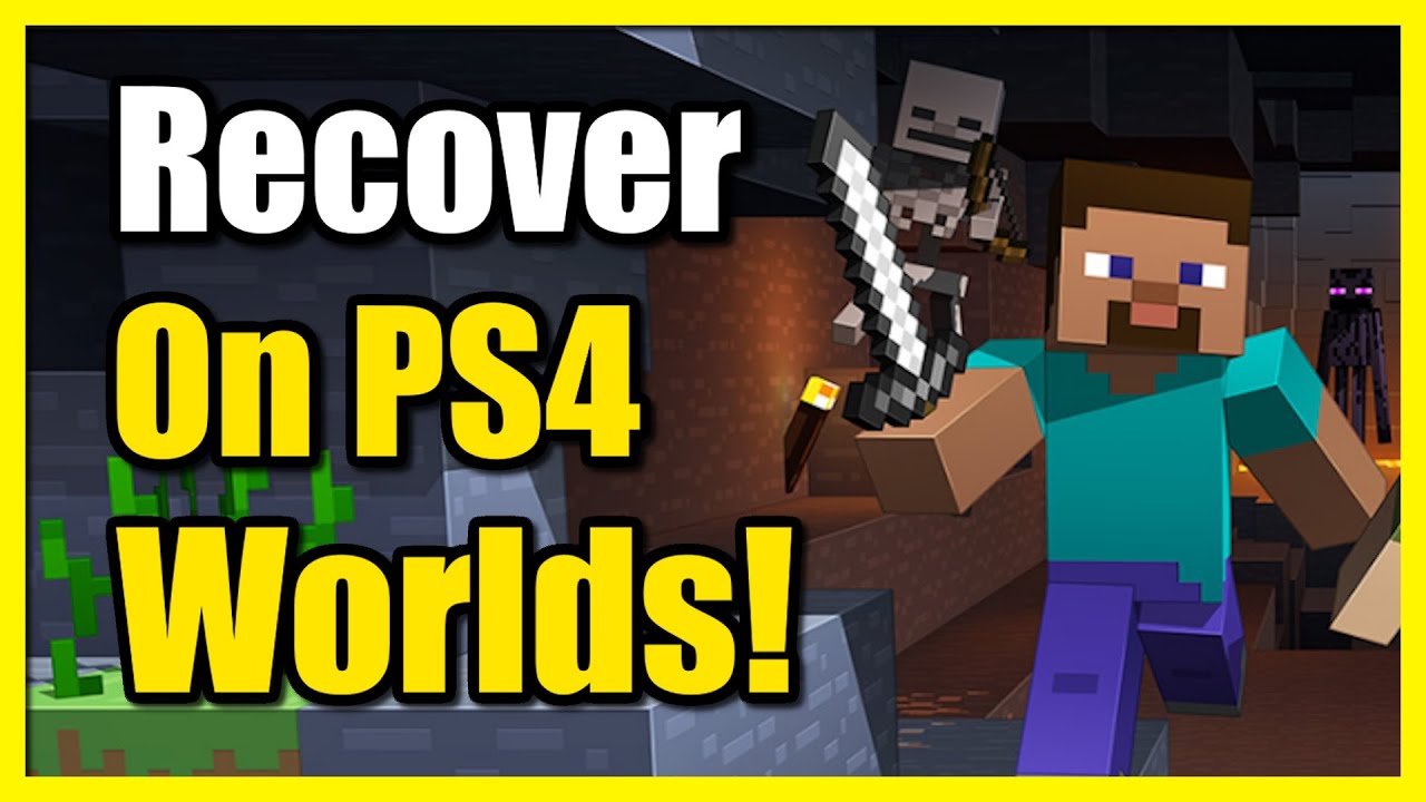 How to Recover Minecraft Worlds on Windows, Phone and PS