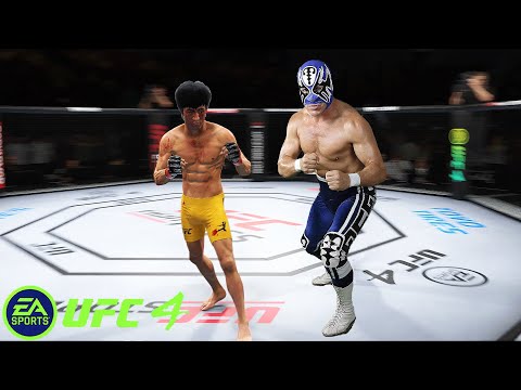 UFC4 Bruce Lee vs Rey Mysterio EA Sports UFC 4 - Epic Fight