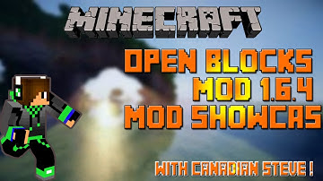 Open Blocks Mod (Minecraft:mod showcase) Minecraft 1.6.4