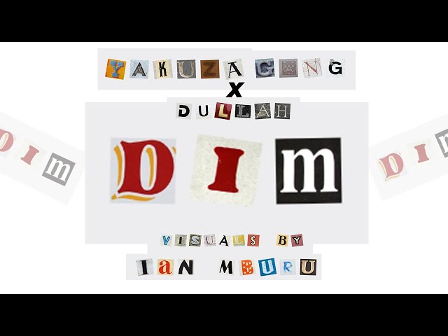 Dim - Yakuza Gang x Dullah (Official Lyric Video) class=