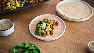 Easy, healthy red lentil wraps 🥙