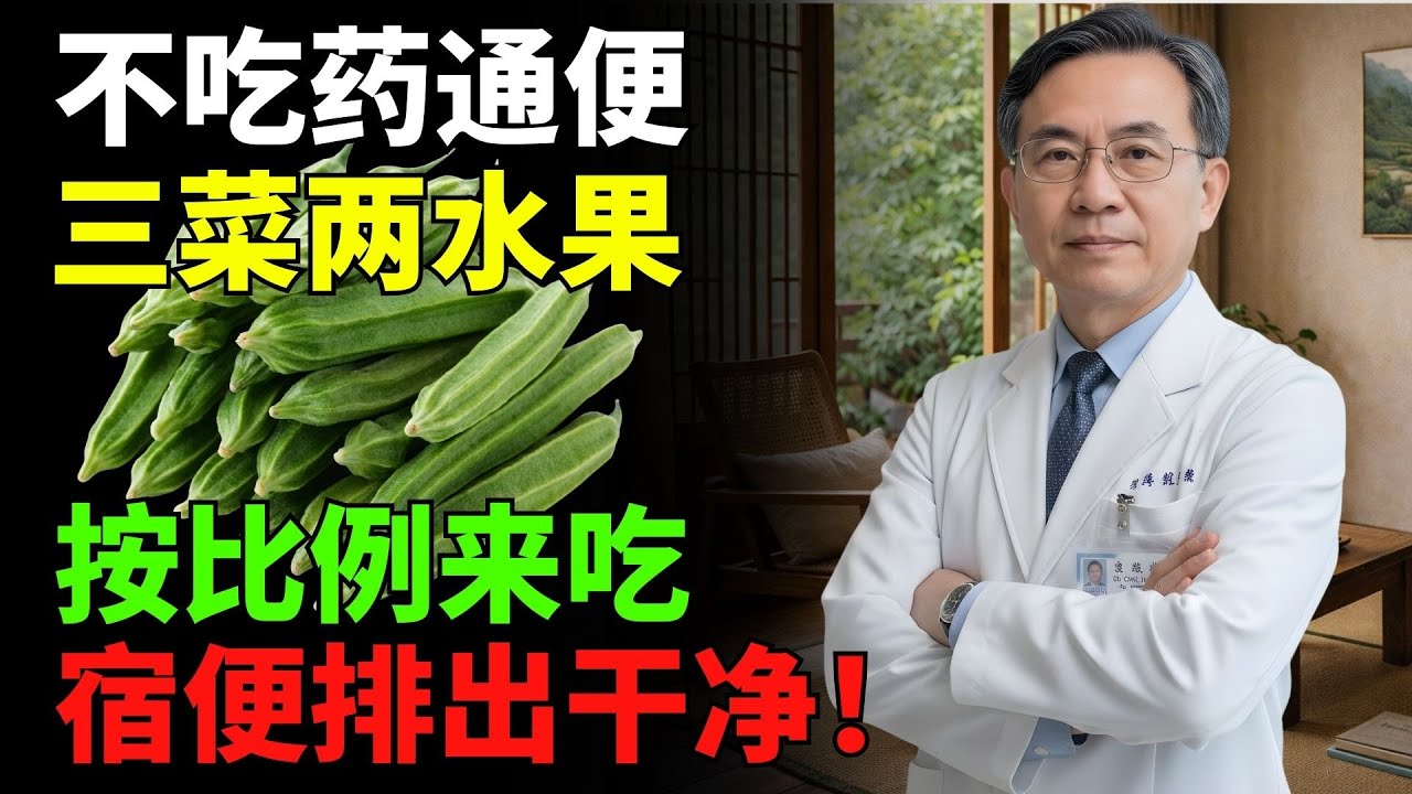 便秘反覆讓腸道變遲鈍——3種蔬菜＋2種水果，比例吃對幫助排便更順