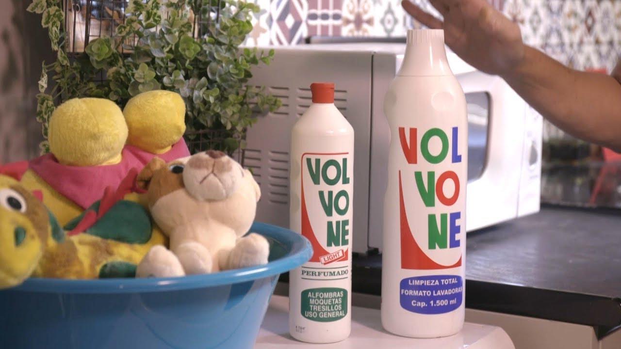 Cómo limpiar los peluches y dejarlos como nuevos con Volvone Lavadoras -  YouTube