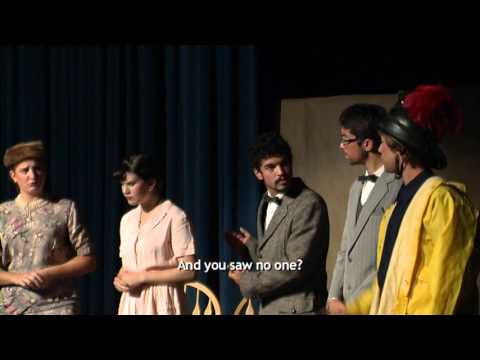 video:La Cantatrice Chauve (The Bald Soprano), UCSC International Playhouse XII French