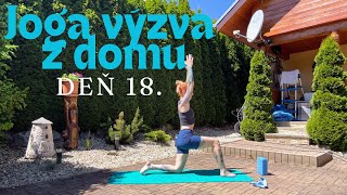 Joga z domu - Výzva pre začiatočníkov (25 min) - Deň 18