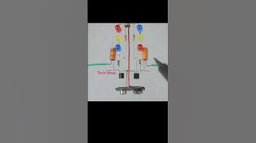dual led blinker using bc547 #shorts #ytshorts #circuit