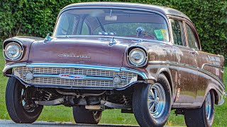 1957 Chevy DRAG CAR Parked Since 1984 LIVES AGAIN!