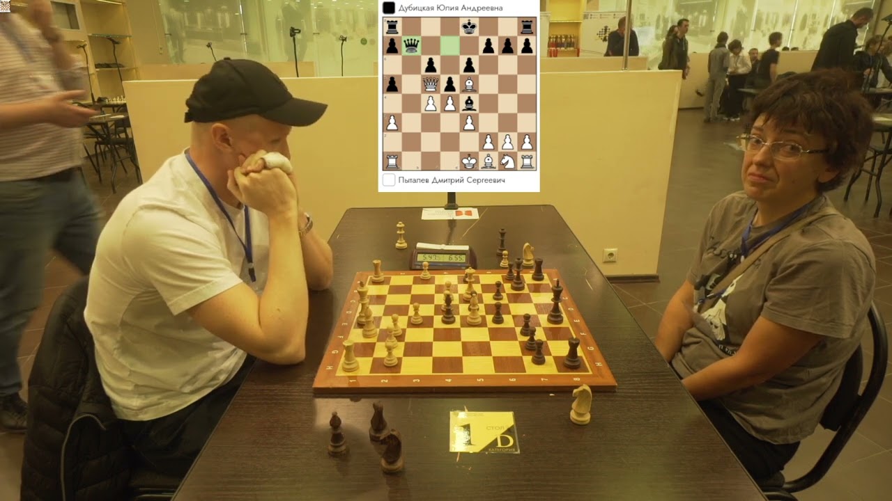 RAPID Pytalev D 1000 Vs Dubitskaya Y 1000 Queen s Pawn Game