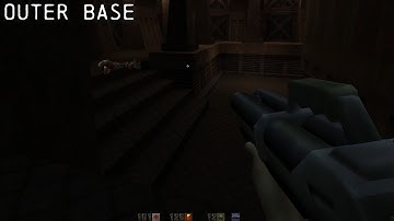 Quake 2 Mission Pack: The Reckoning Part 12 (Outer Base) Played on Hard