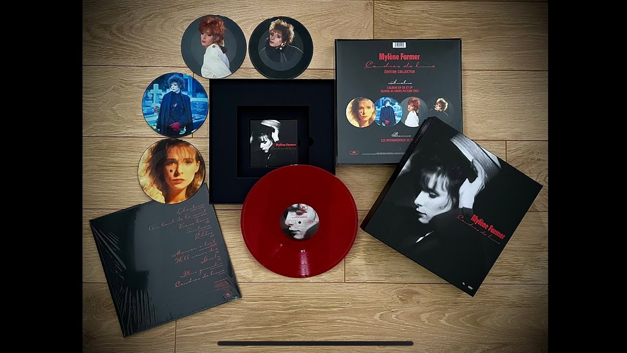 Mylène Farmer Coffret Collector Cendres de lune - YouTube
