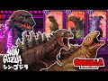 ARE READY FOR SHIN GODZILLA EVOLUTION IN  GODZILLA DEFENSE FORCE ALL SHIN GODZILLA 全神哥斯拉进化 ゴジラの進化