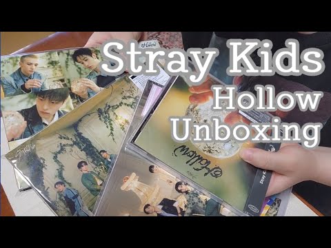 スキズ開封】「Hollow」4形態購入していたので開封します