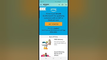 PAYING WITH EBT ON AMAZON PRIME