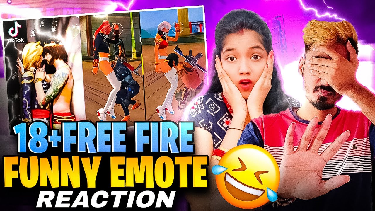 Free Fire 18+ Funny Emote Part 3 || बच्चों के लिए ...