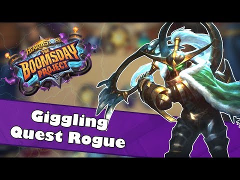 Giggling Quest Rogue | Boomsday Project | Hearthone Deck Spotlight | The Deck of infinite Value