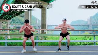 e  48 하체지방 폭파 4분 타바타 운동 ㅣ 4 Minute FAT Burning TABATA for Lower Body