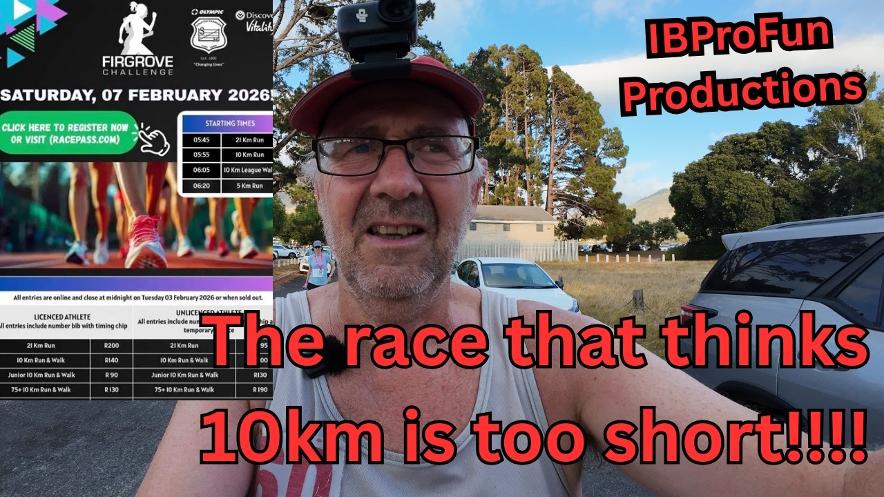 10KM RACE TURNS INTO AN 11.7KM EPIC !!!!!
