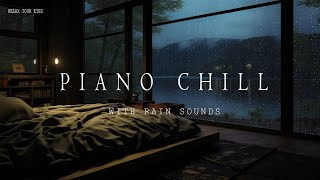 Rain Sounds and Soft Piano Music for Restful Sleep - Music to Ease Anxiety &amp; Promote Relaxation 🌧️🎹💤