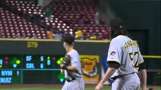 2012/09/10 Tabata's game-saving catch