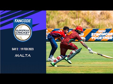 🔴FanCode ECI Malta-Austria, 2023 | Day 2 | T10 Live International Cricket