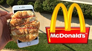 Can a McDonalds Big Mac case protect an iPhone 6s from a Extreme 50 ft drop test? Gizmoslip Style!