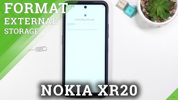 How to Format SD Card in NOKIA XR20 - Reset SD Card