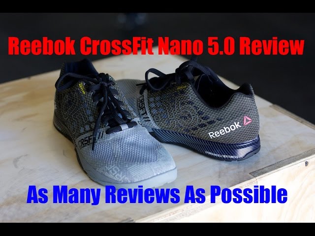 reebok crossfit shoes 5.0 review