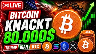 🚨Bitcoin LIVE Pump Über 80K! Breakout Oder Falle?! Das Passiert JETZT!