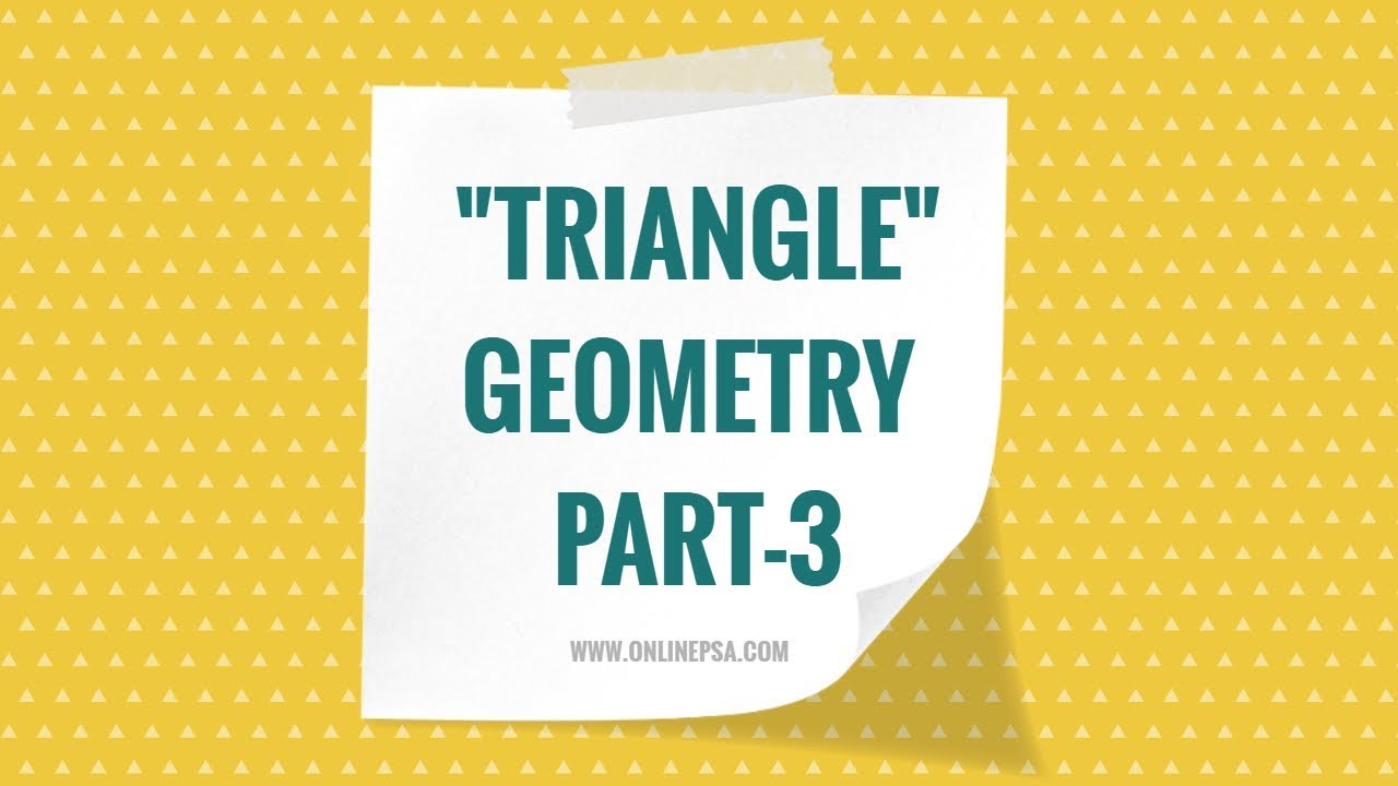 Triangle Geometry Part III YouTube triangle-geometry-part-iii-youtube