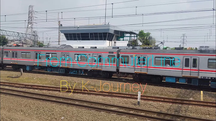 Silent Rails: Bekasi to Jakarta in Slow Cinematics  #comuterline #train 