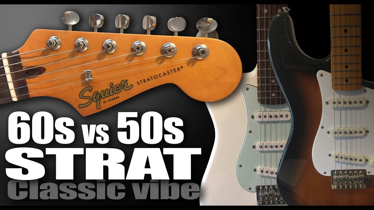 Classic Vibe Squier 60s VS 50s! SHORT ReVIEWS - SUBSCRIBE TO
