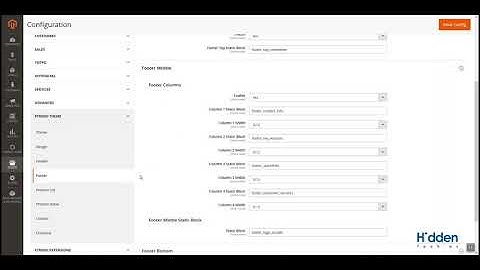 Etrend Magento 2 Theme Configuration | HiddenTechies