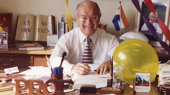 Dr. Howard Hendricks, a "Prof" like no other