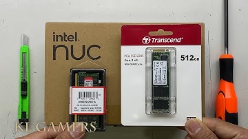 intel NUC Kit NUC11TNHi5 Transcend NVMe SSD Unbox Windows 11 installation